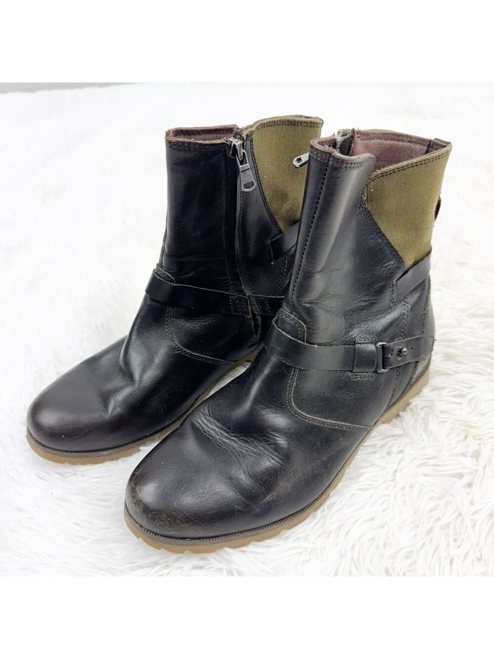 Teva De La Vina Wool and Leather Blend Waterproof Boots